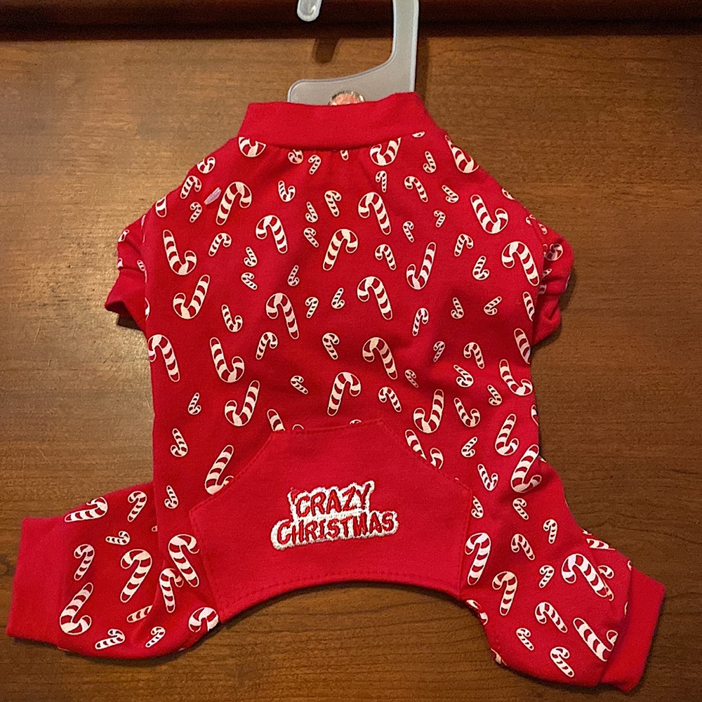 Crazy Christmas Dog Outfit